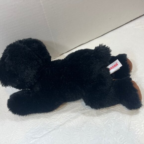 Aurora Black Plush Bear Cuddly Stuffed Animal Handmade 12" - Picture 5 of 9